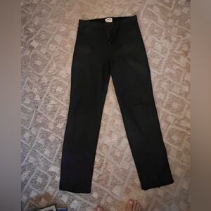 L'AGENCE Wet Look Ginny Pants